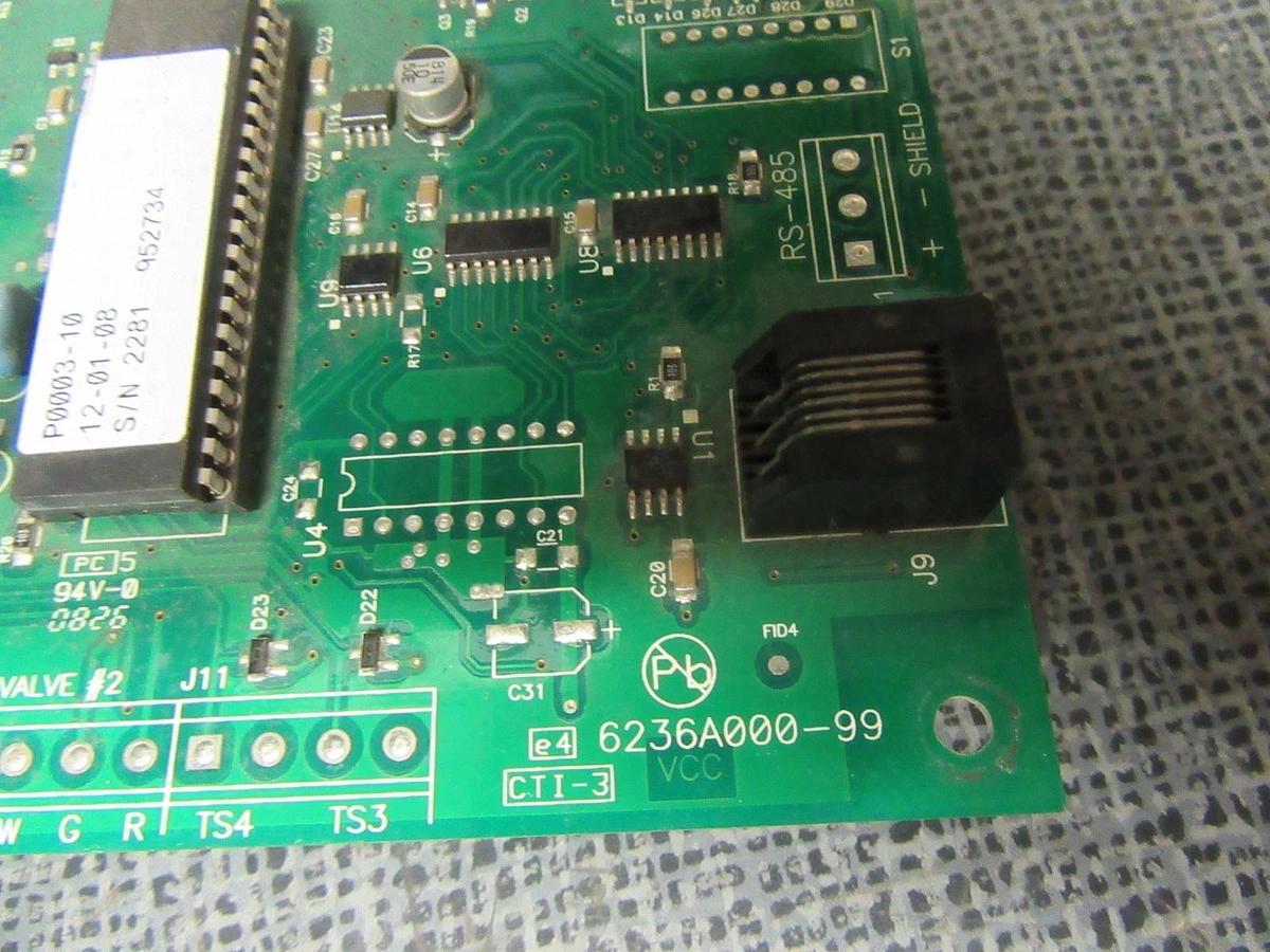 Used CONTROL PRODUCTS INC PRESSURE CONTROL BOARD 6236A000-99 **WARRANTY INCLUDED**