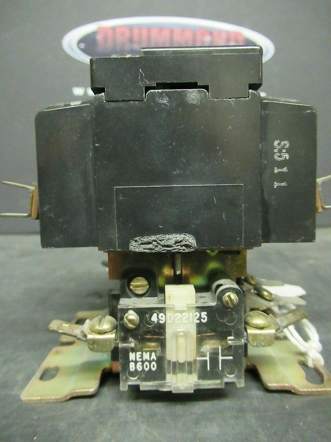 Used FURNAS CONTACTOR 42DE35AF154GE 50 AMP 600 VAC 3-POLE 3-PHASE **WARRANTY**