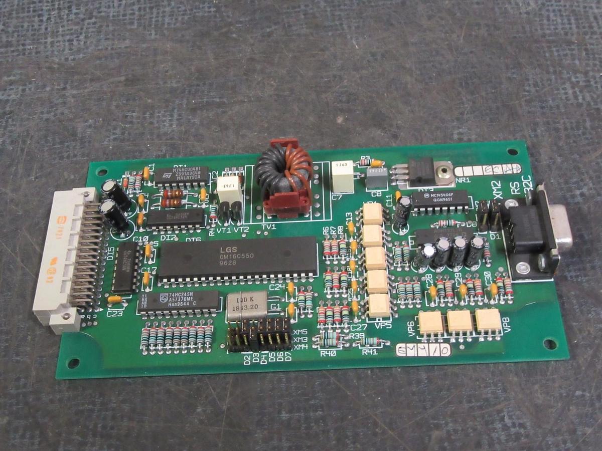 Used MERLIN GERIN CIRCUIT BOARD MODEL: PAJO 6761292 # PAJO6761292 **WARRANTY**