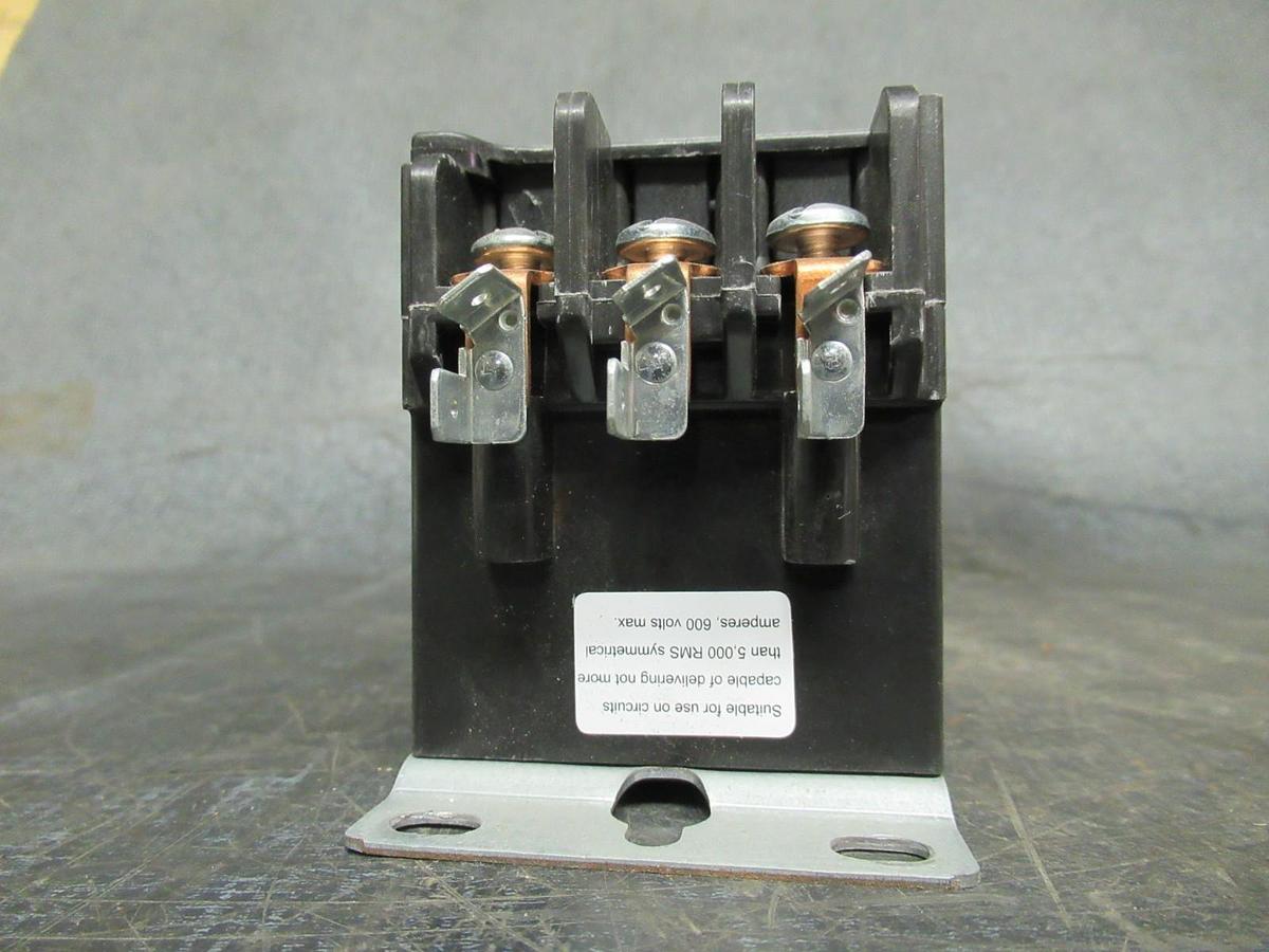 Used LIEBERT CONTACTOR 124501P1 600V 15A 20A/RES **WARRANTY INCLUDED**