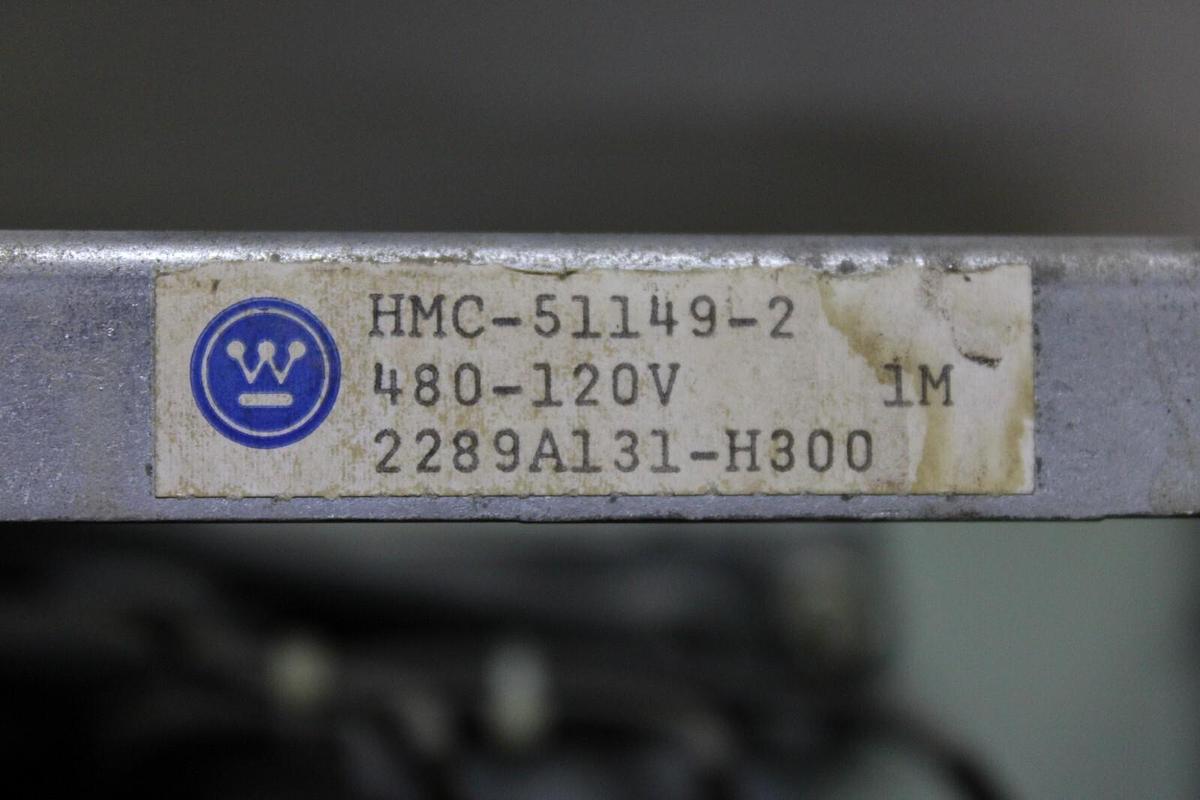 Used WESTINGHOUSE TYPE W MOTOR CONTROL BUCKET 12" SIZE 1 STARTER 27 AMP W/ DOOR