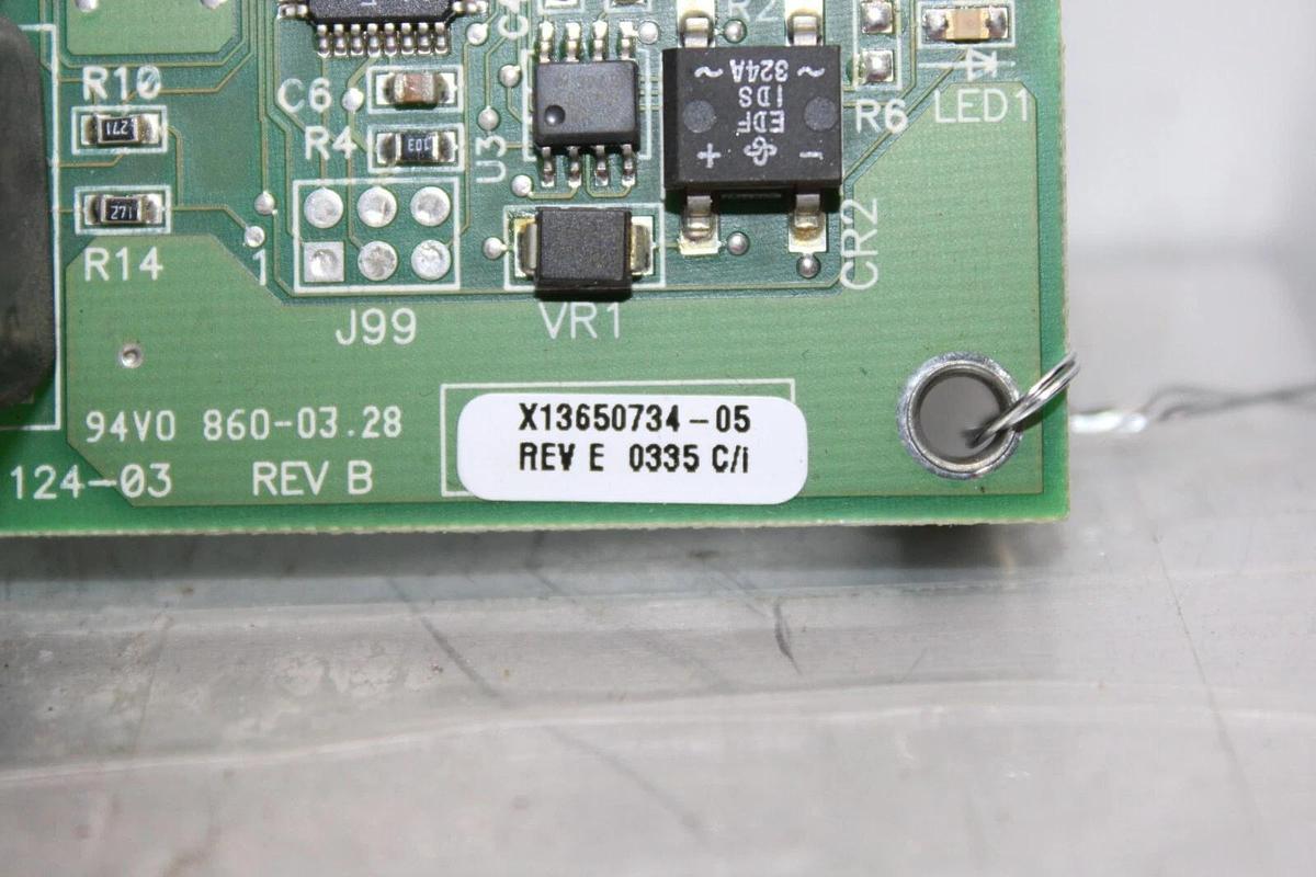 Used TRANE HVAC UCP3 DUAL TRIAC OUTPUT X13650734-05 REV. E 6400-1124-03 REV. B