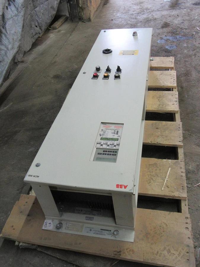 ABB 30 HP 480 VAC 3 PH VARIABLE SPEED DRIVE H501030400 ACH501-030 WITH BYPASS