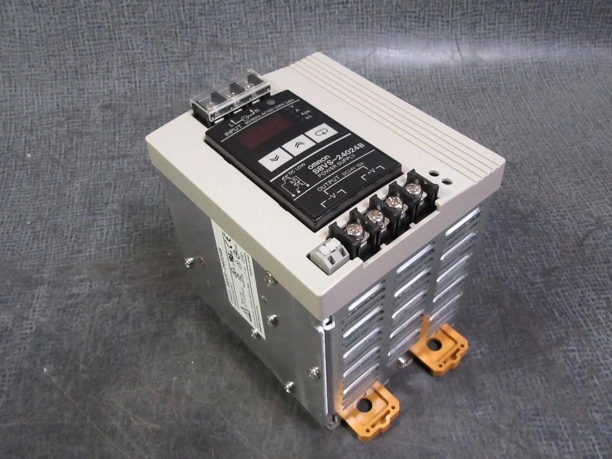 Used OMRON POWER SUPPLY 100-240V / 3.8 AMP -- 24 VDC / 10 AMP MODEL: S8VS-24024B