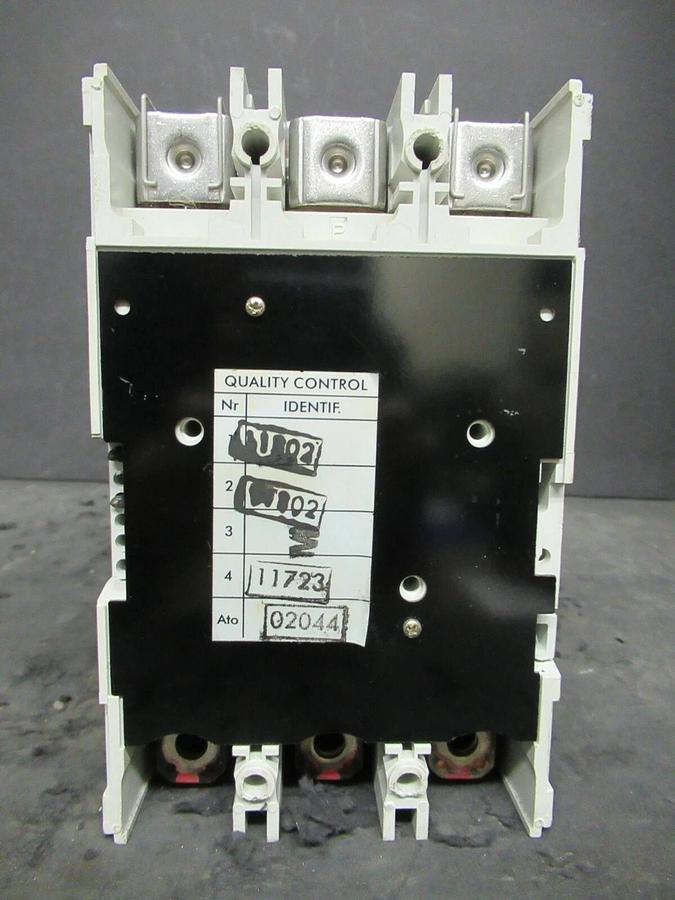 Used 225 AMP ABB BREAKER S3H SACE S3 AUX SWITH 3P 480VAC 600VDC  *WARRANTY INCLUDED*