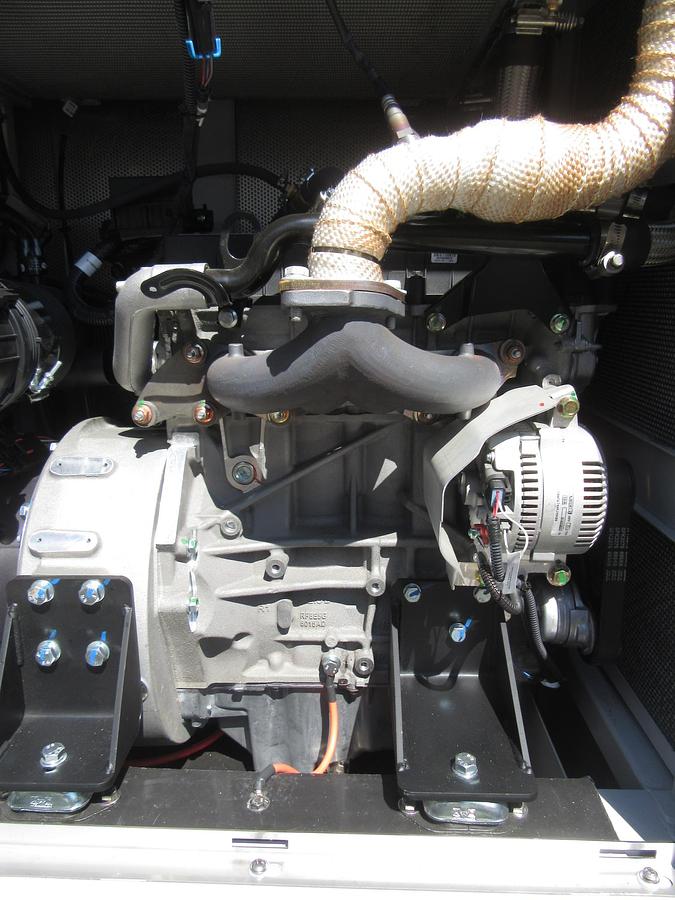POLAR POWER 27 KW DC GENERATOR 2.5 NAT GAS PROPANE 40-60V 0 HRS NEW SURPLUS