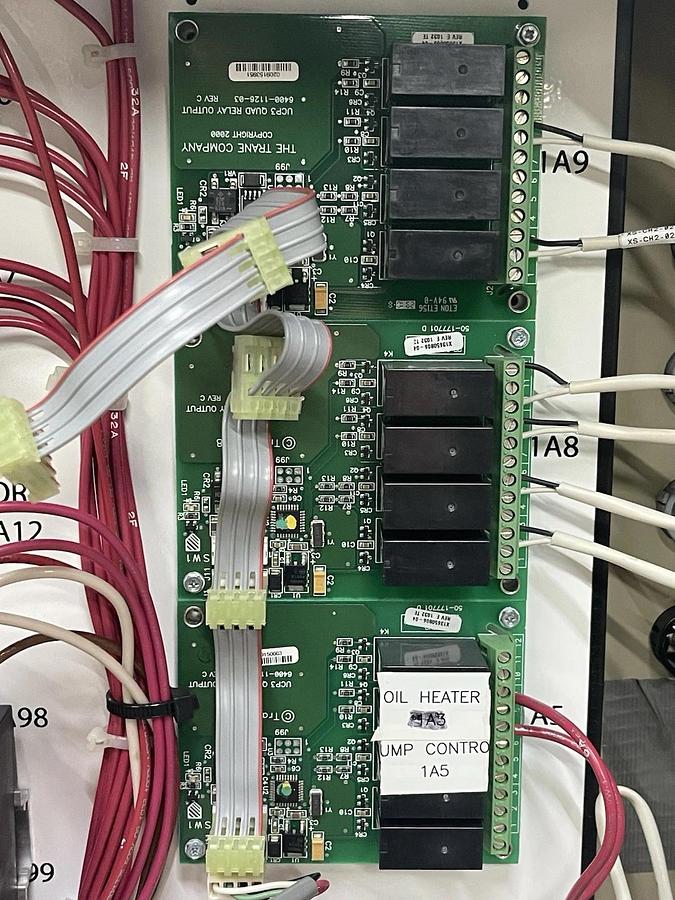 Used TRANE RETROFIT TRACER ADAPTIVIEW CHILLER CONTROL CVHE320 W/ TOUCHSCREEN DISPLAY