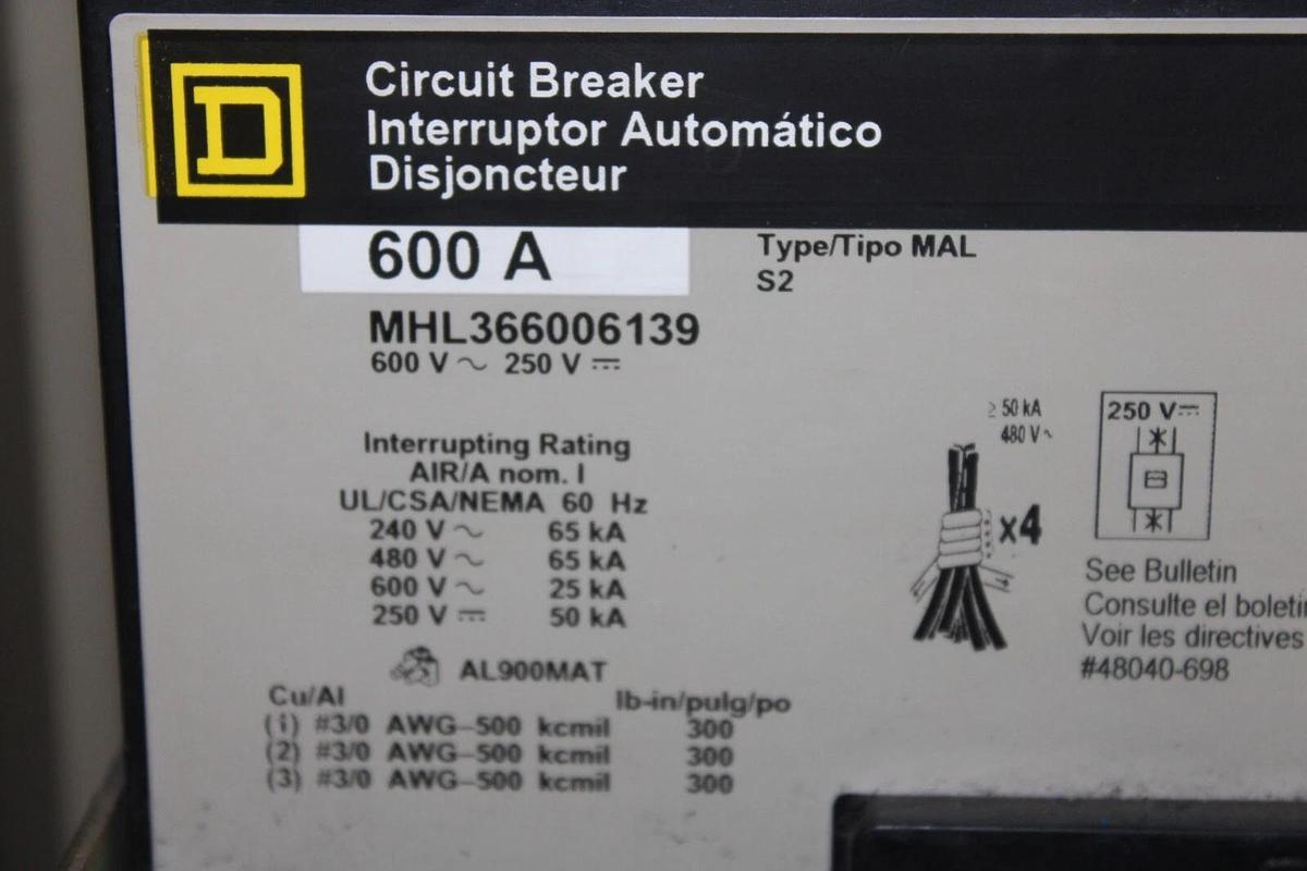 Used TRANE CHILLER LIQUIFLO ADAPTIVE FREQUENCY DRIVE LF200405AAP 480V 405 AMP 337 KVA