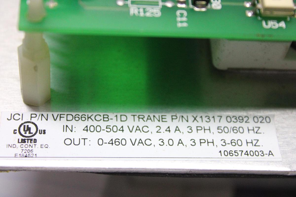 Used MCQUAY CHILLER CONTROL MODULE 860-654873B-50 SOFTWARE: CFG3E04E