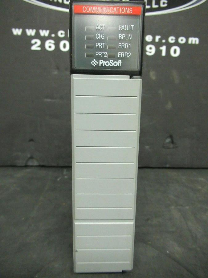 Used (RED) ALLEN BRADLEY SLC 500 DH485/RS232C INTERFACE MODULE 1747-KE SER. C FRN. 4