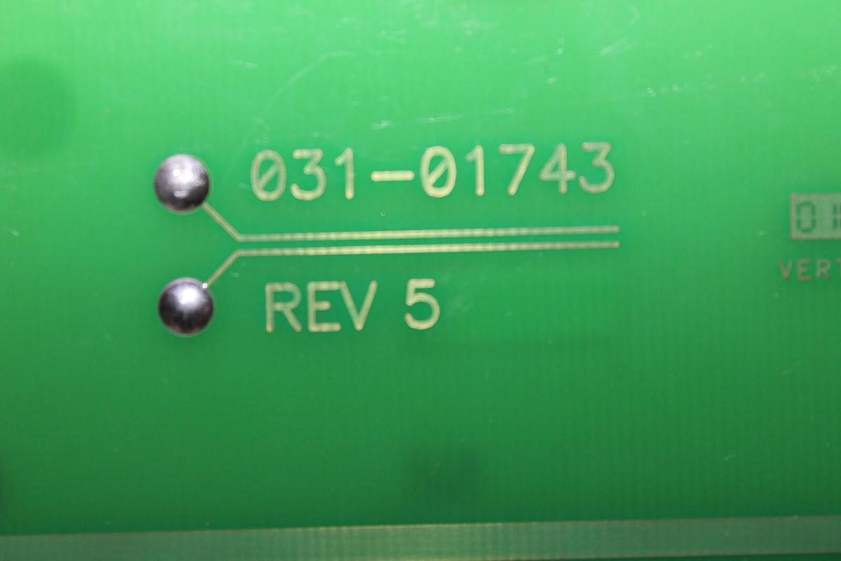 Used YORK HVAC CHILLER INPUT/OUTPUT CIRCUIT BOARD 031-01743-001 REV. 2 **WARRANTY**