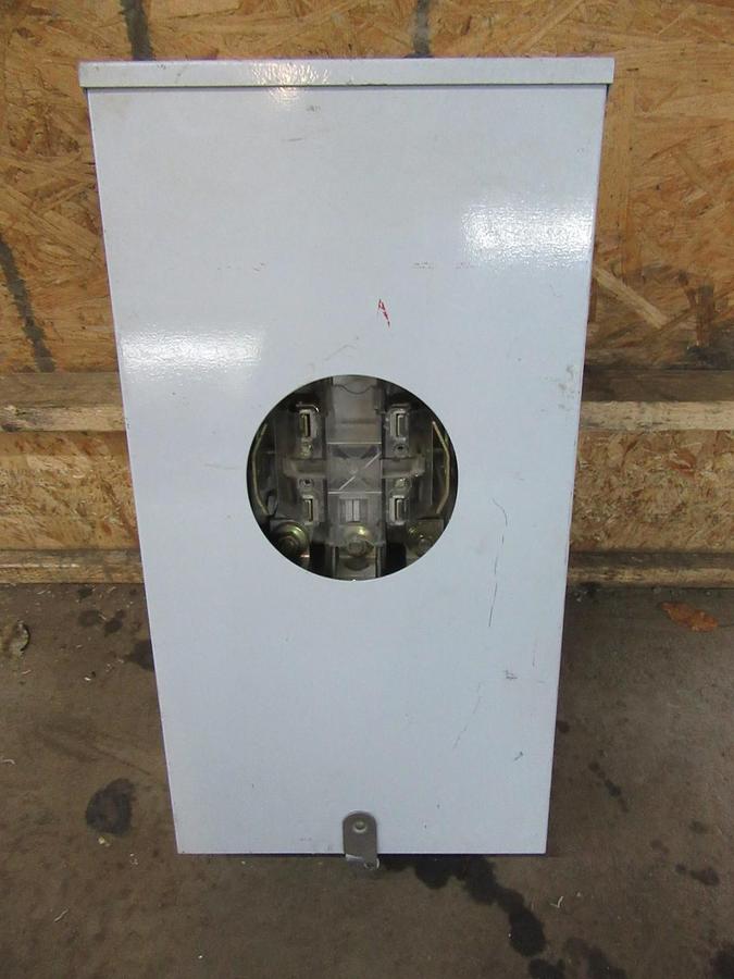 Used LANDIS & GYR 320 / 400 AMP 5 JAW METER SOCKET CAT# 42745-8 TYPE: HQ-5D 1 OR 3 PH