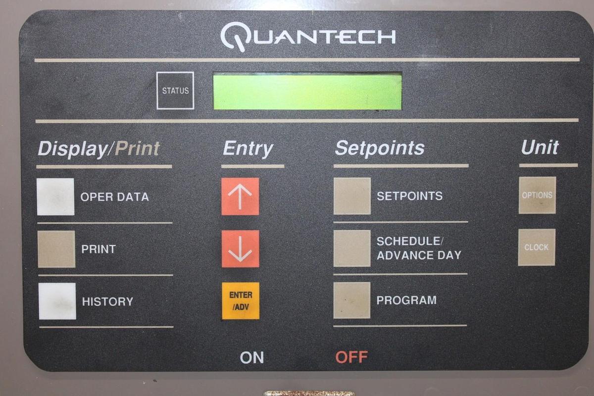 Used QUANTECH CHILLER CONTROL PANEL MP00089527 REV. E **WARRANTY INCLUDED**