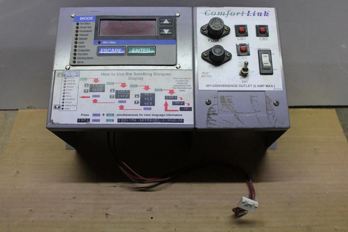 Used CARRIER COMFORT LINK DISPLAY 30GT515333 HK50AA031 CESR131171-01-02 *WARRANTY*