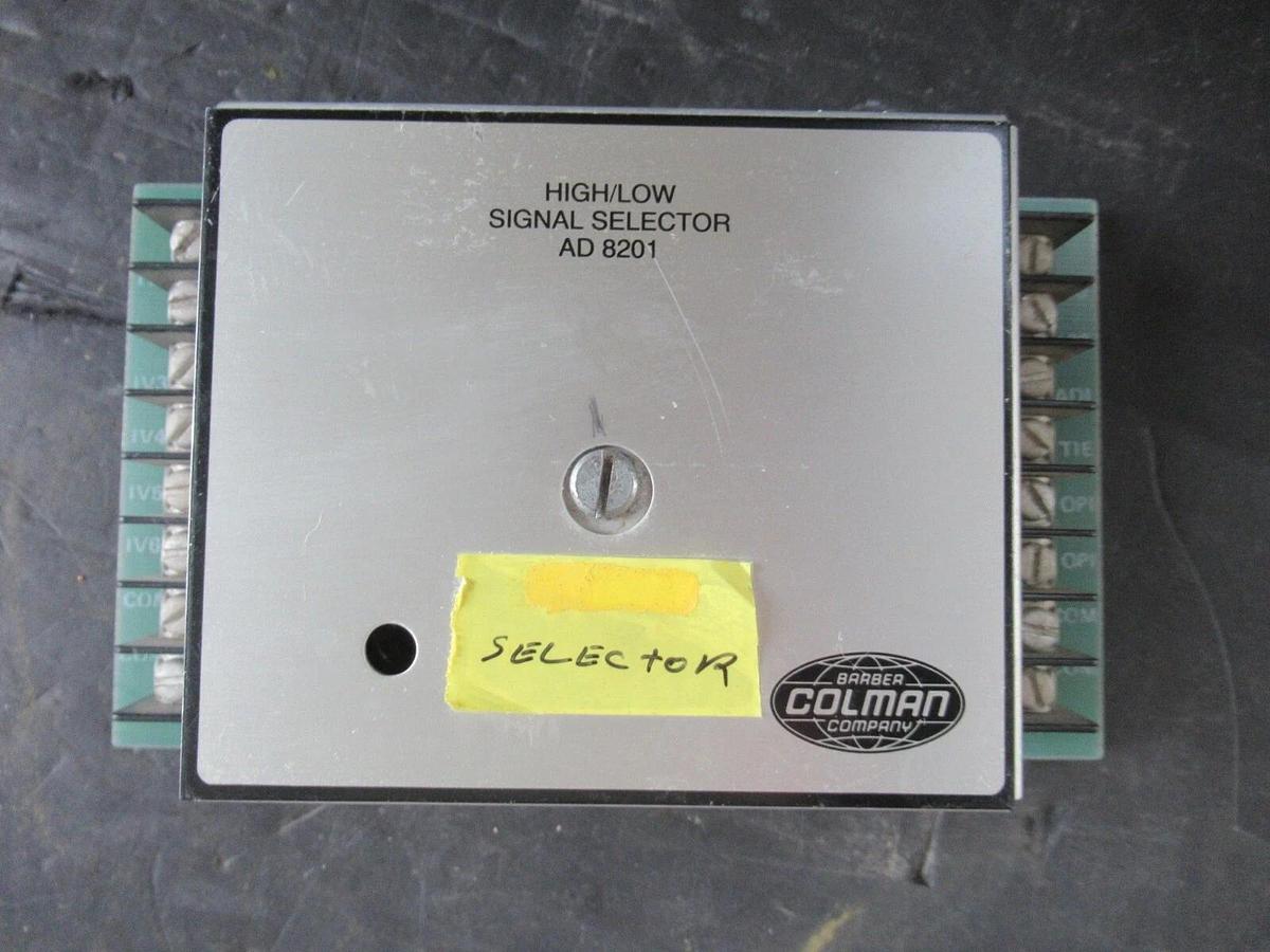 Used COLEMAN HIGH/LOW SIGNAL SELECTOR AD-8201 **30 DAY WARRANTY INCLUDED!**