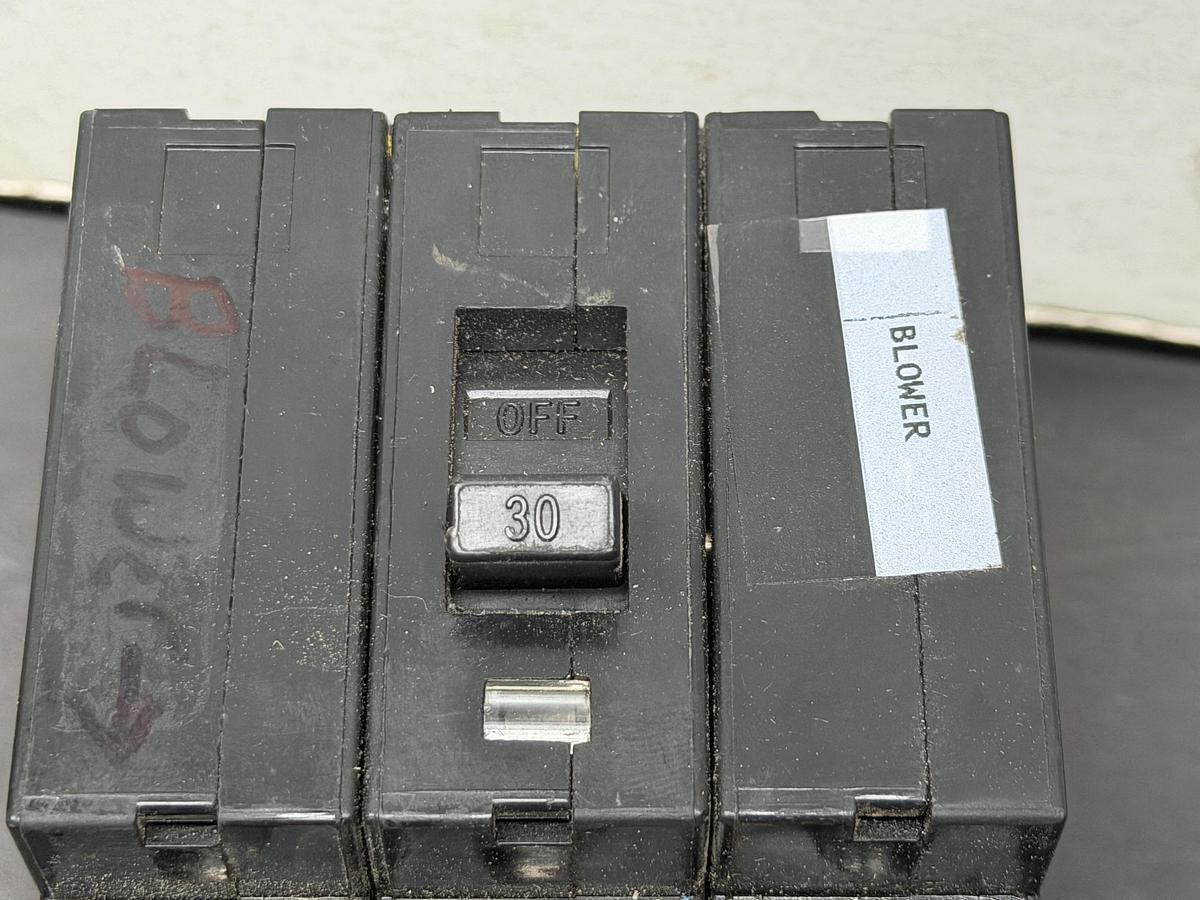 Used MARATHON FUSE HOLDER 6R60A3B 600 VOLT 60 AMP FOR CLASS R FUSES