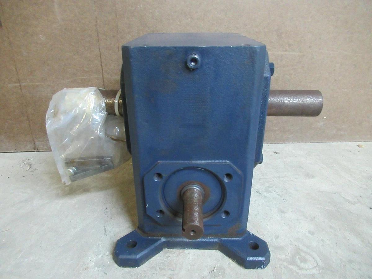 2.1 HP GROVE GEAR IRONMAN GR8320024.00 60:1 RATIO GRG-U-832-60-D DOUBLE 1.5" OUT