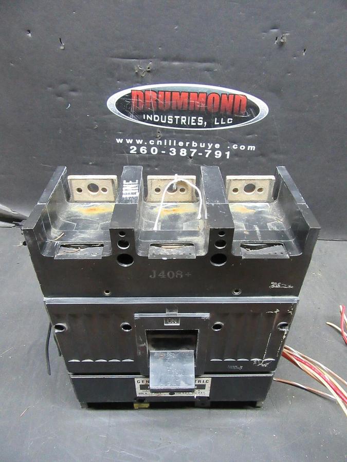 Used GE MOLDED CASE SWITCH TJK626Y600 600 AMP 600 VAC 2-POLE **WARRANTY**