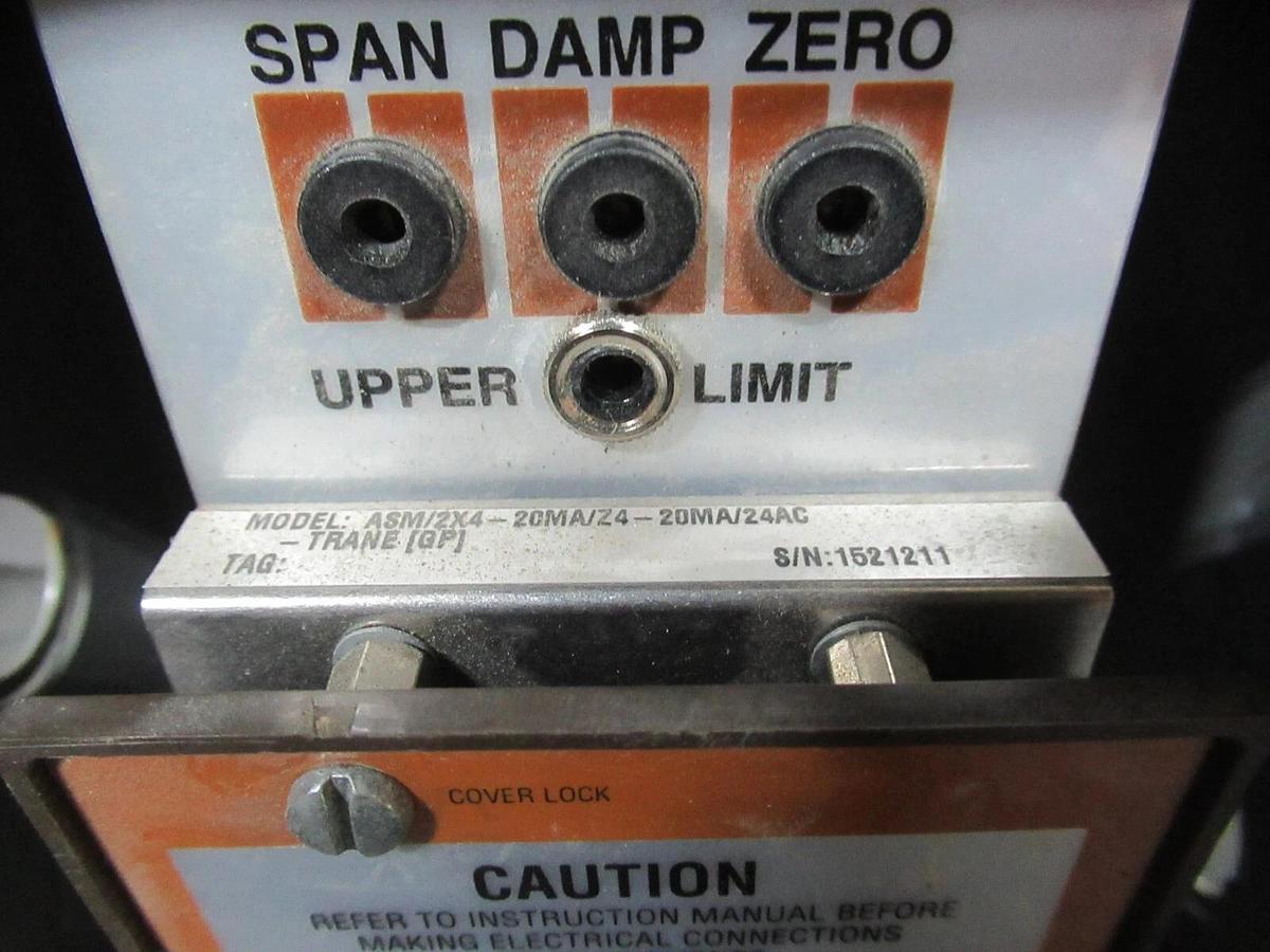 Used HOFFMAN ENCLOSURE A-HE8X6X4 W/ MOORE ASM/2X4-20MA/Z4-20MA/24AC ADDER SUBTRACTOR