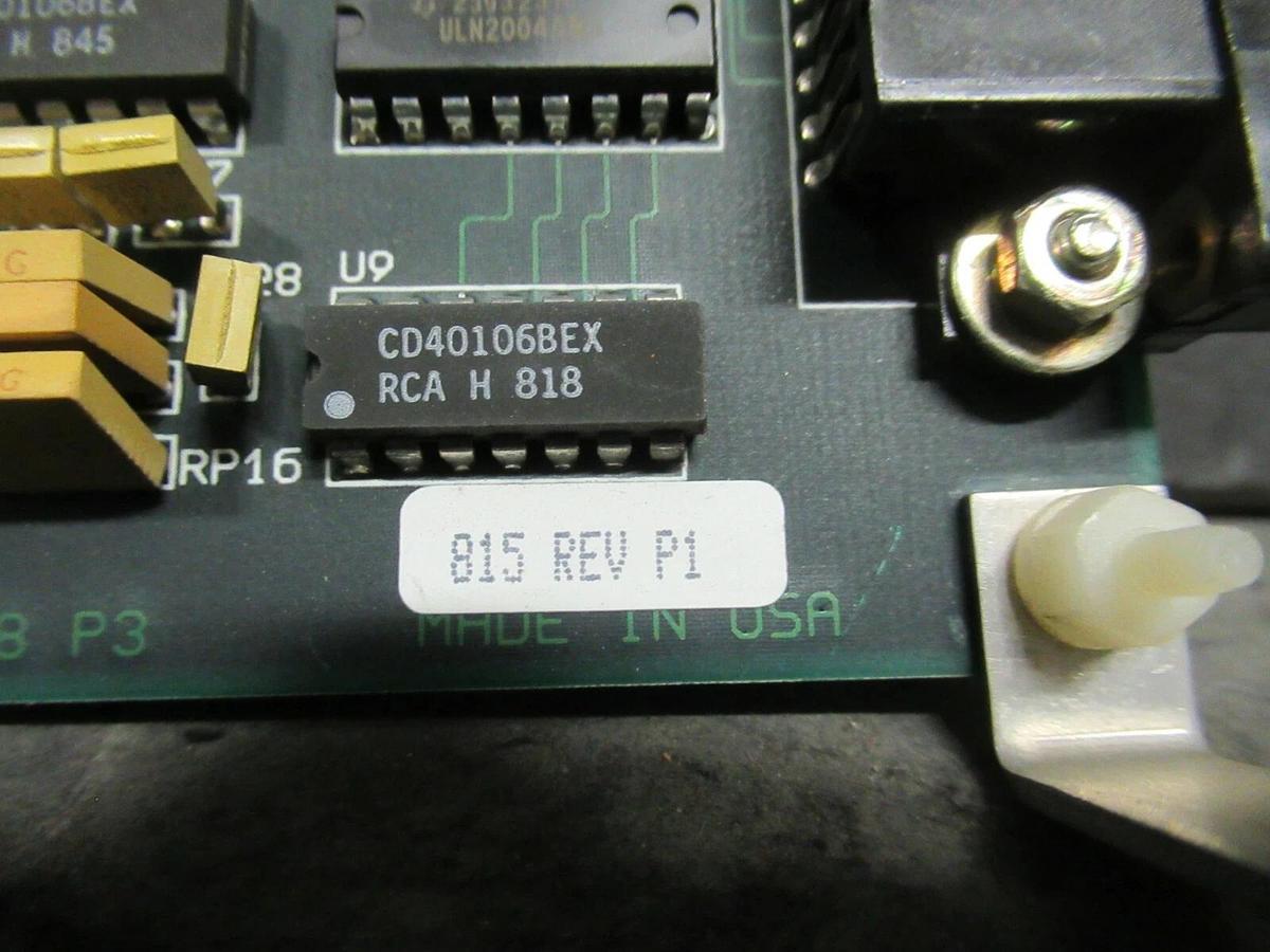 Used EXIDE EE BUFFER BD CIRCUIT BOARD 118302668 REV P3 101072 TJ462006 27194 815 P1