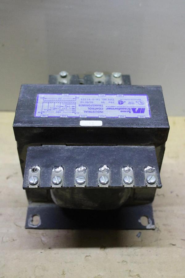 Used ACME TRANSFORMER TA-2-81326 350 VA PRI: 480V SEC: 24V 50/60 HZ **WARRANTY**