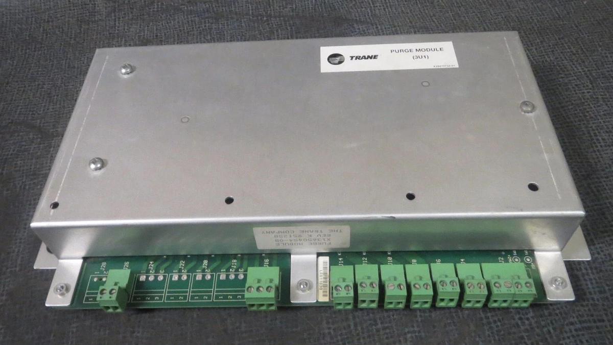 Used TRANE PURGE 3UI MODULE MODEL/REVISION: X13650454-08 REV K **WARRANTY**