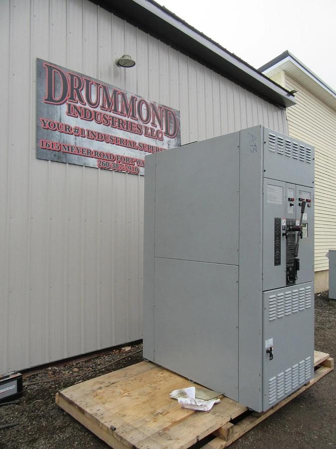 Used 1000 AMP ASCO AUTOMATIC TRANSFER SWITCH 7000 SERIES 480 V ATS BYPASS ISOLTION