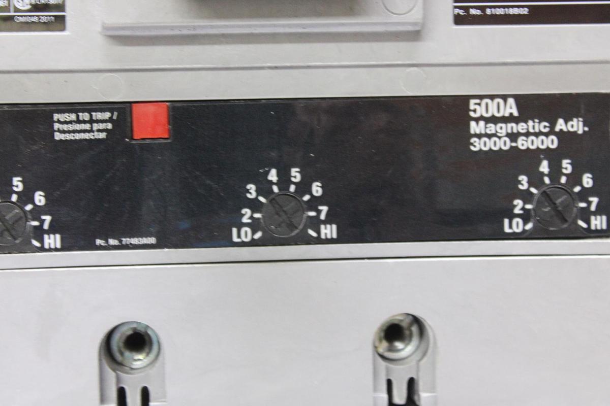 Used SQUARE D I-LINE CIRCUIT BREAKER FA36100 100 AMP 600 VOLT 3-POLE