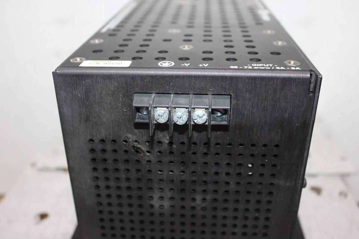 Used GENERAL ELECTRIC POWER SUPPLY UNIT PLPS3G01 36-72 VDC 3-6 AMP PG418