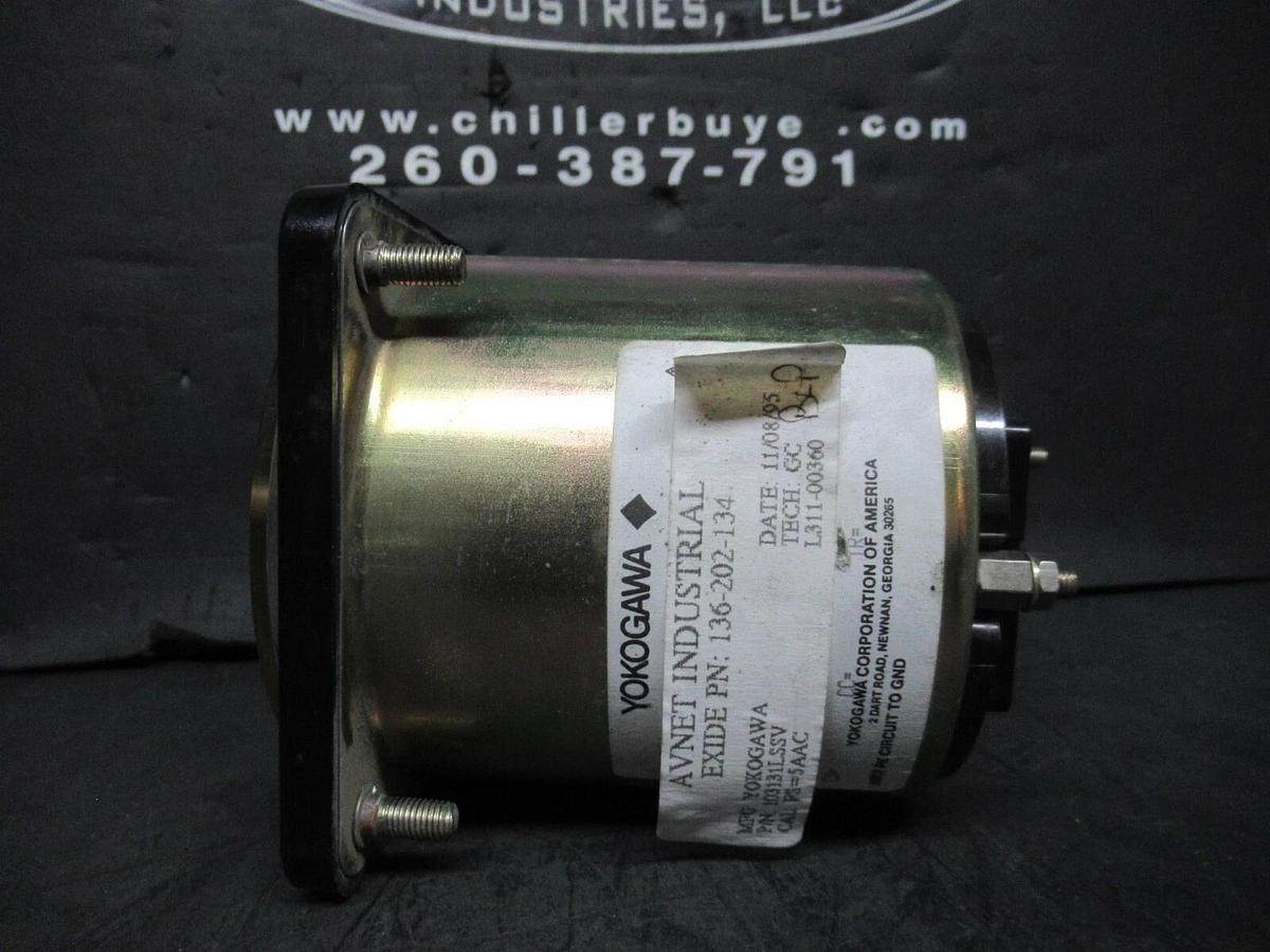 Used YOKOGAWA AC AMMETER 103131LSSV 136-202-134 1200 AC AMPERES MAX **WARRANTY**