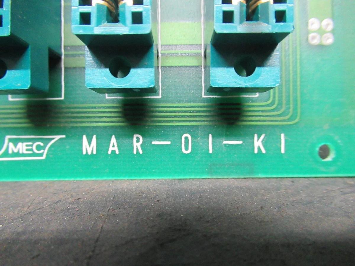Used MEC SLOT CIRCUIT BOARDS MAR-01-K1 / 2899615IG **WARRANTY INCLUDED**