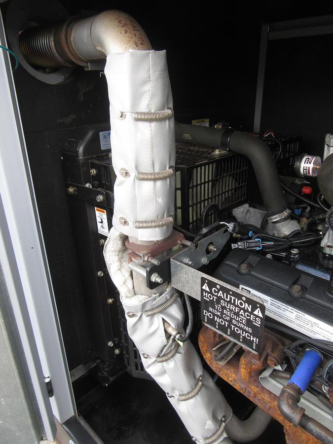 Used 30 KW GENERATOR MTU 4.3 NAT. GAS LP PROPANE 120/240 VOLT 1PH 207 HRS 40KW 2017