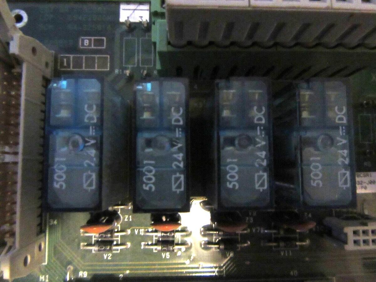 Used GE / WOODWARD / ALSTOM CI-54-325817 REV B RELAY CIRCUIT BOARD SCH-54-325818