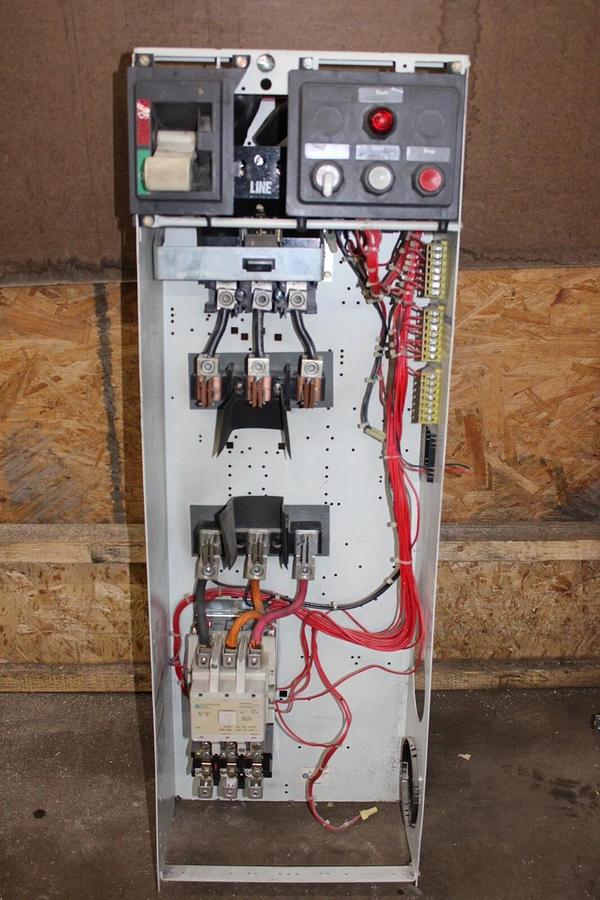 Used CUTLER HAMMER MCC STARTER BUCKET 2100 FREEDOM 42" CL75250-6 200 AMP SIZE 4