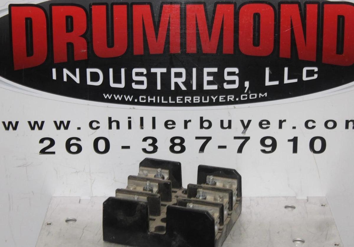 Used BUSS FUSE HOLDER T60100-3C 600 VOLT 100 AMP 3-POLE FOR CLASS T FUSES *WARRANTY*