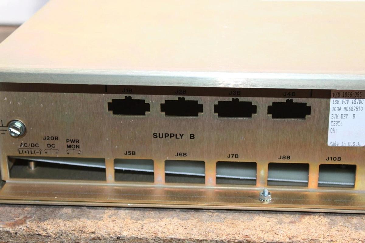 Used RIS FCV POWER SUPPLY ISM-FCV FIELD CONTACT VOLTAGE POWER SUPPLY 48 VDC 100 WATT