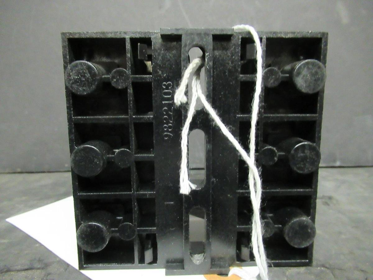 Used LOT OF 3 MARATHON FUSE HOLDER R6J30A3B-2 FOR 30 AMP 600 V CLASS J FUSES