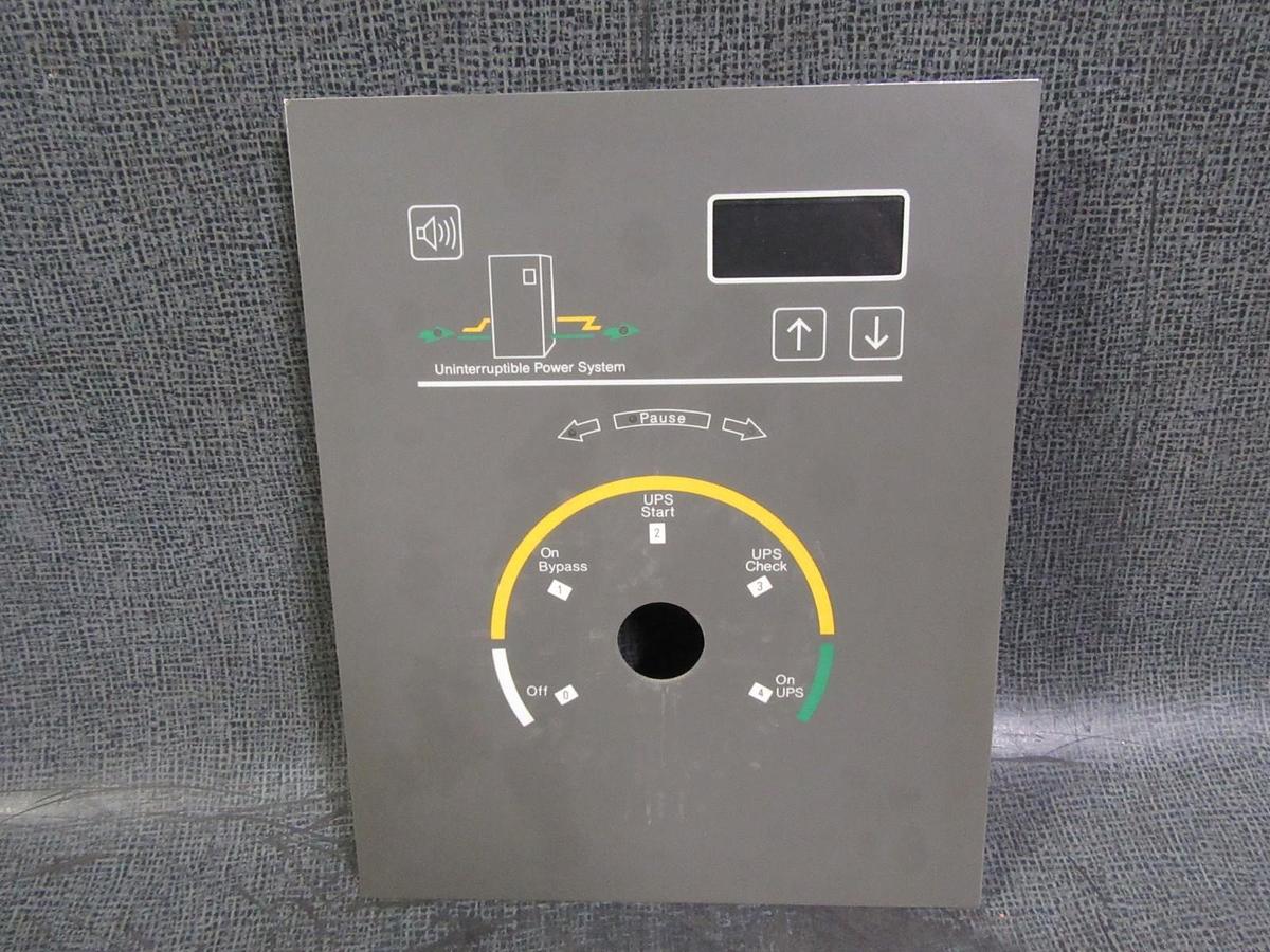 Used LIEBERT 12-712887-10 REV 2 UPS SWITCH CONTROL COVER CIRCUIT BOARD ** WARRANTY **