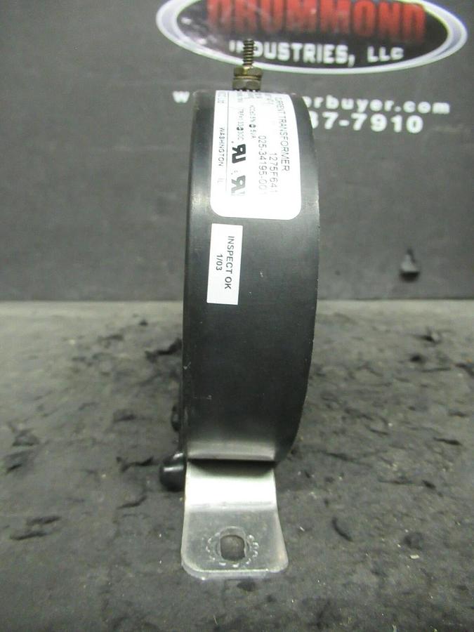 Used WICC LTD MW1147-1 CT CURRENT TRANSFORMER 700:1 RATIO 025-34195-001 50 - 400HZ