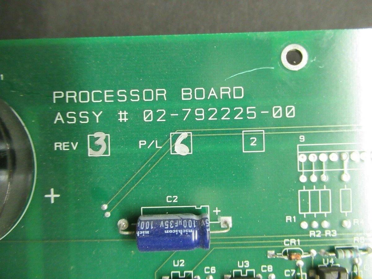 Used LIEBERT PROCESSOR BOARD 02-792225-00 REV. 3 P/L 6