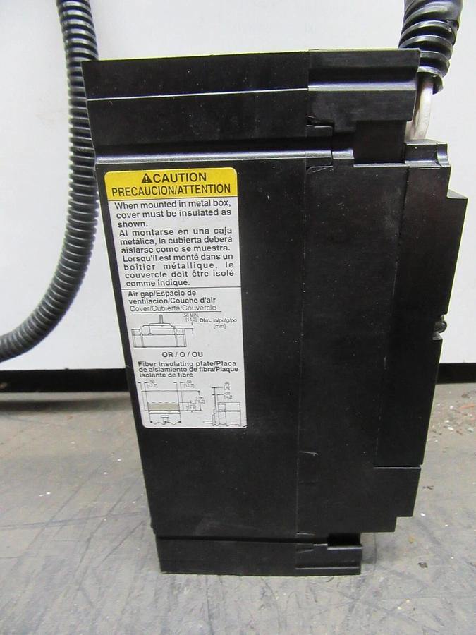 Used SQUARE D POWERPACT CIRCUIT BREAKER HDL26125 2-POLE 125 AMP 600 VAC **WARRANTY**