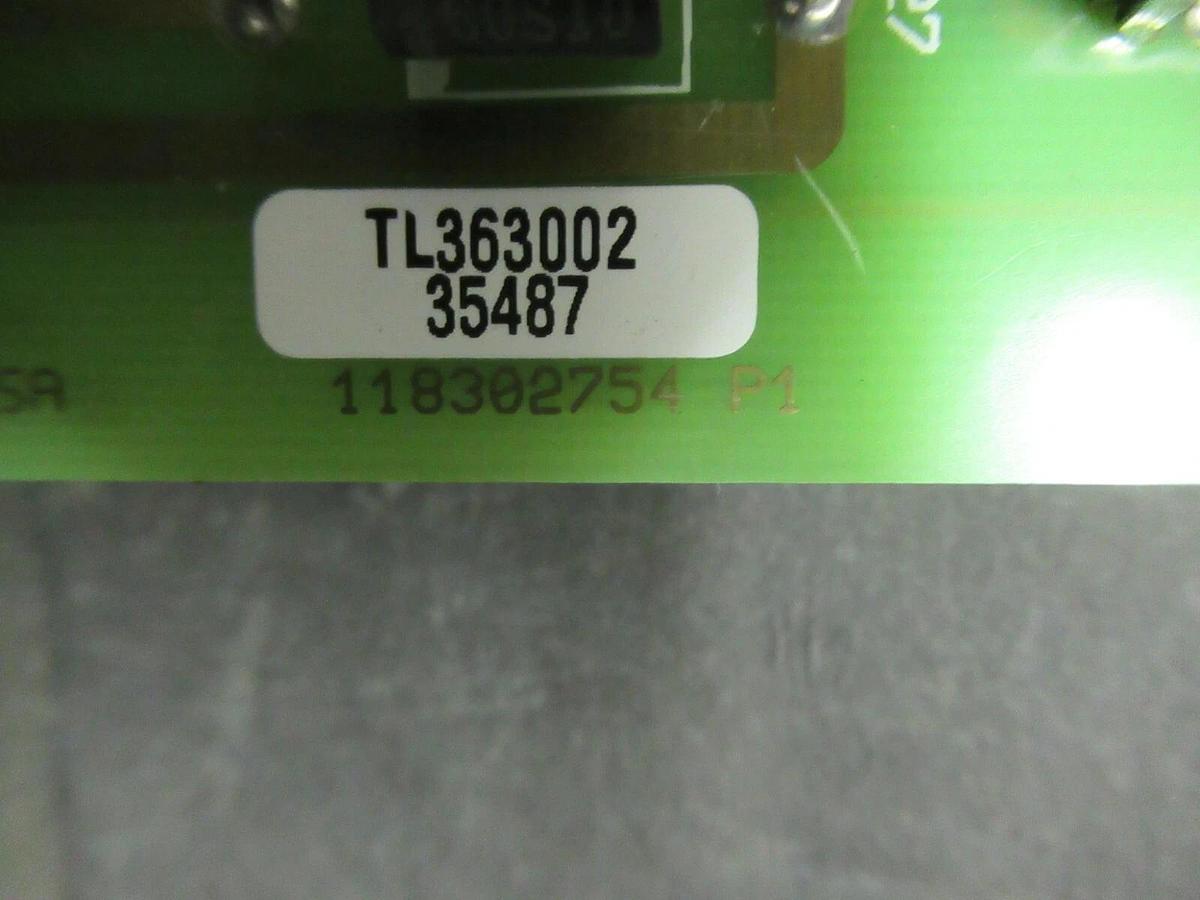 Used EXIDE 101072956 REV P3 POWER SUPPLY FAIL DETECTOR CIRCUIT BOARD 118302754 P1