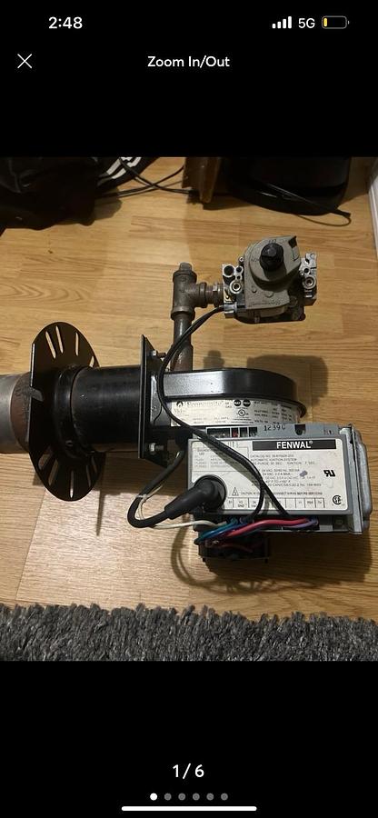 Used ALLEN BRADLEY PANELVIEW PLUS 1250 2711P-RDT12C 24 VDC 70 WATT **WARRANTY**