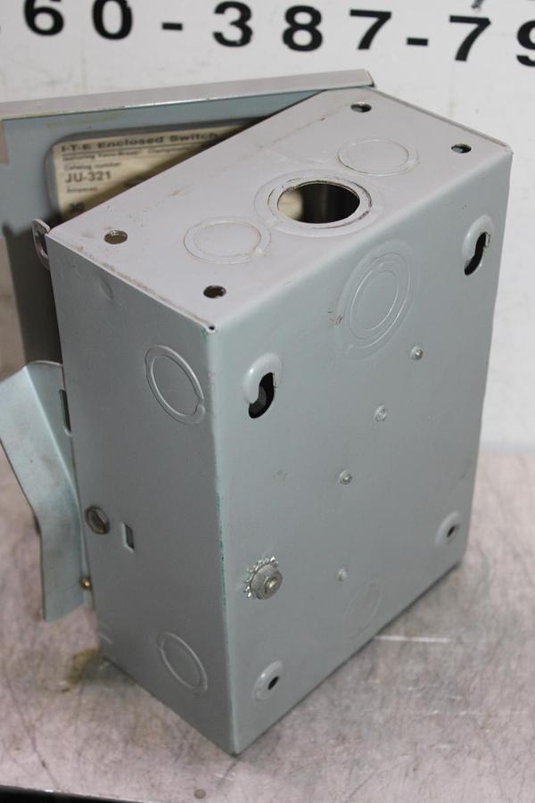 Used ALLEN BRADLEY DISCONNECT SWITCH 1494V-DS100 100 AMP 600 VOLT 30 HP 3-PHASE