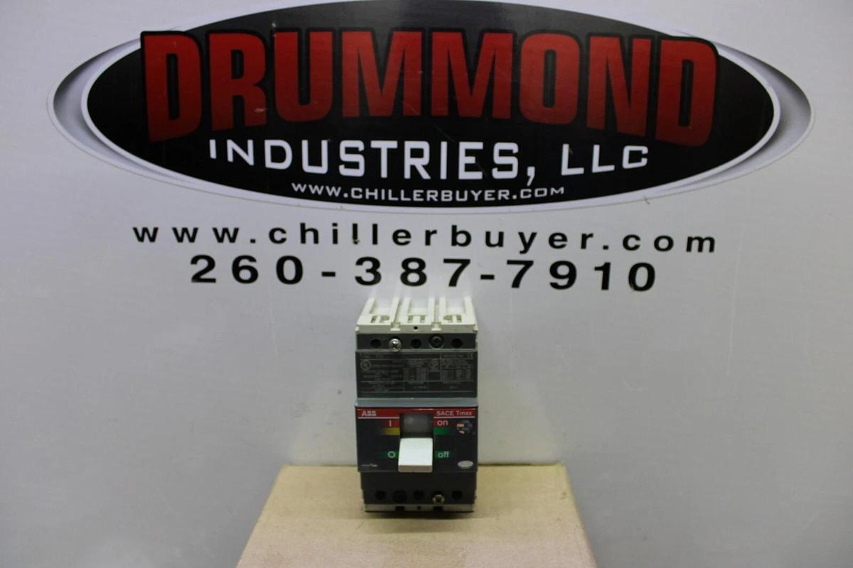 Used ABB CIRCUIT BREAKER TMAX T1N 50 AMP 3-POLE 600 VAC **WARRANTY INCLUDED**