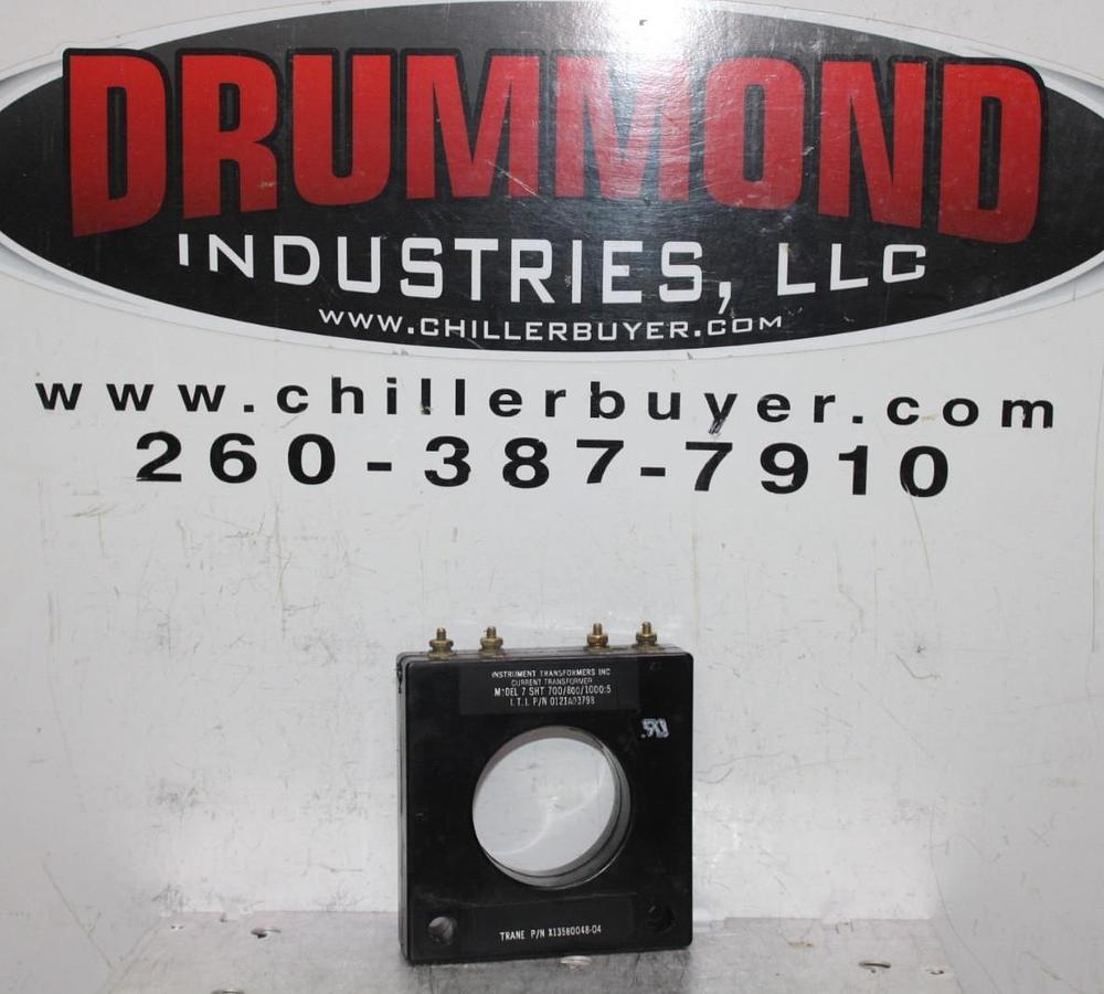Used TRANE 7-SHT CURRENT TRANSFORMER X13580048-04 0121A03798 1000:5 *WARRANTY*