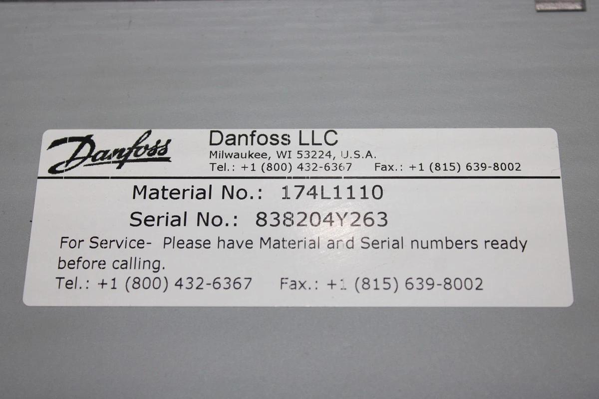 Used DANFOSS VLT HVAC DRIVE 131B7376 240 VAC 16.7 AMP 5 HP **WARRANTY INCLUDED**