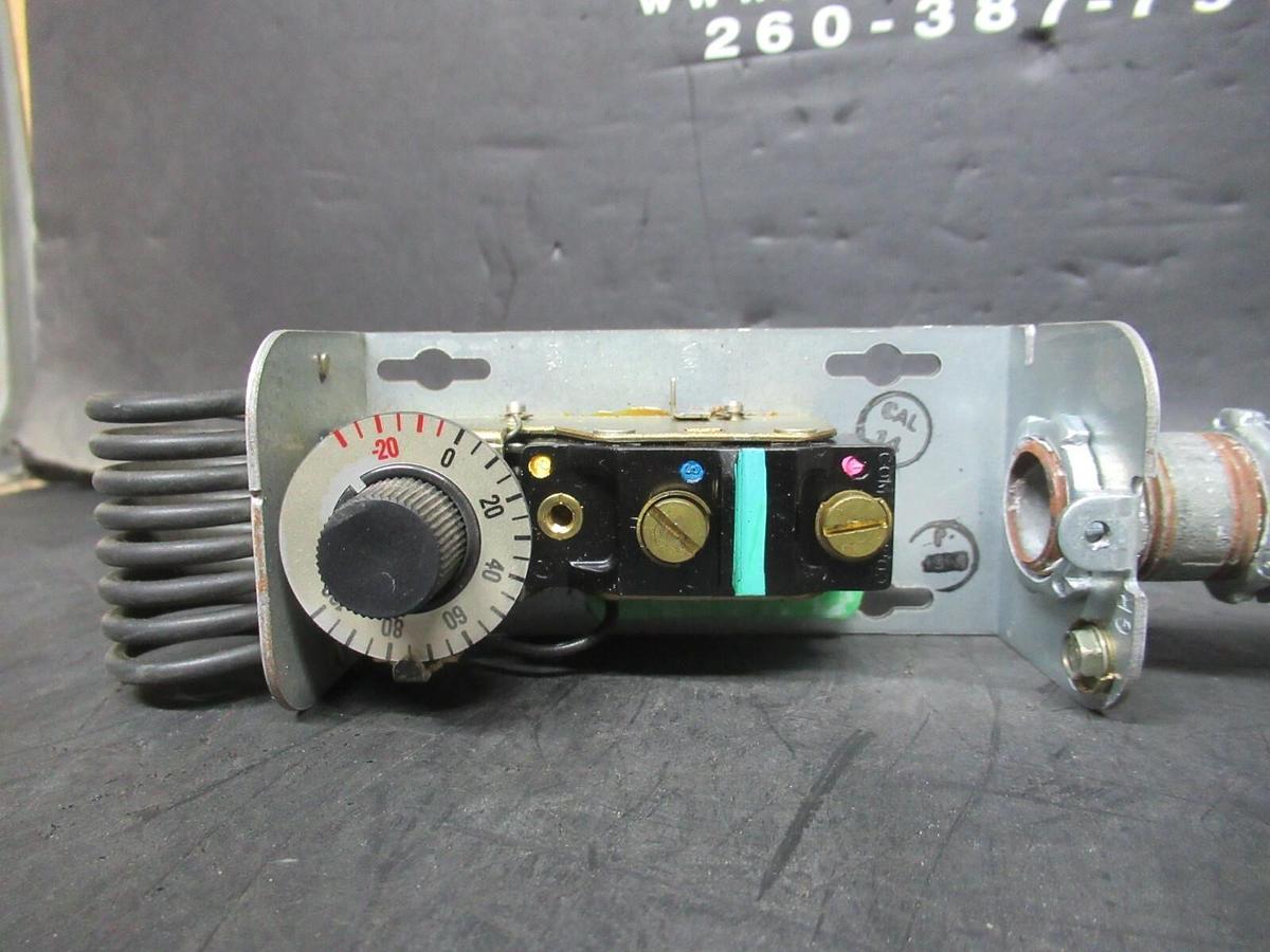 Used JOHNSON CONTROLS THERMOSTAT A19BBC-2 240 VOLT 16 AMP **WARRANTY INCLUDED**