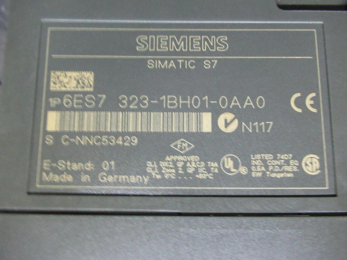 Used SIEMENS SIMATIC S7 DIGITAL I/O MODULE 6ES7-323-1BH01-0AA0 **WARRANTY**
