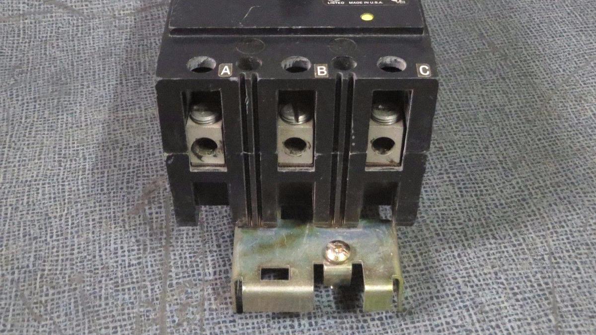 Used SQUARE D I-LIMITER BREAKER I-LINE 40 AMP 600 VAC 3 POLE MODEL FI36040
